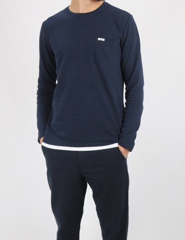 Bluza Guess, bleumarin