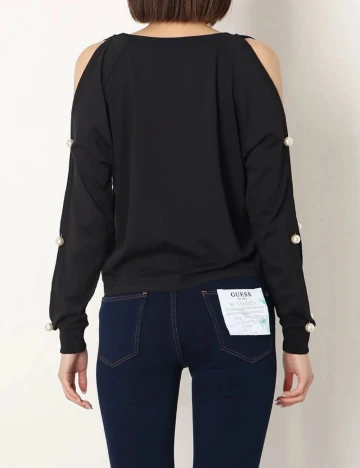 Bluza Guess, alb Alb