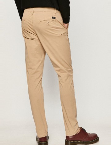 Pantaloni Guess, maro deschis