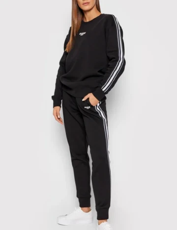 Bluza Oversize Guess, negru Negru