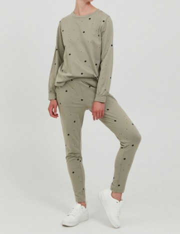 Pantaloni Ichi, verde