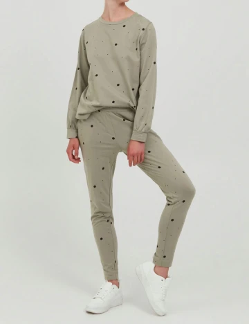 Pantaloni Ichi, verde Verde