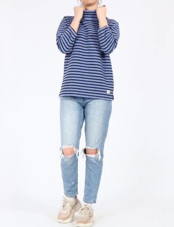 Bluza Blendshe, albastru Albastru