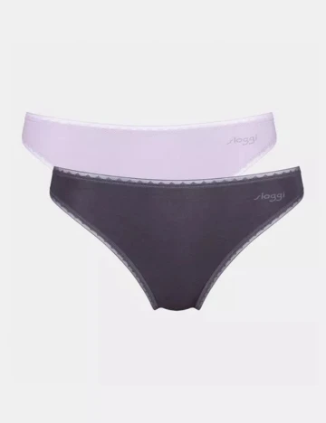 Set chiloti 2 perechi Sloggi by Triumph, mov Mov