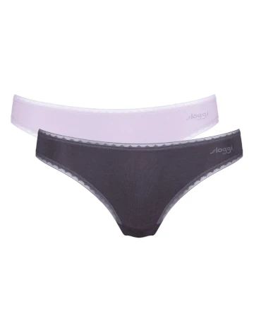 Set chiloti 2 perechi Sloggi by Triumph, mov Mov