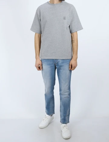 Tricou Lounge Nine, gri