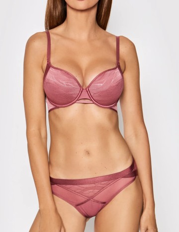
						Sutien Triumph, roz pudra inchis
