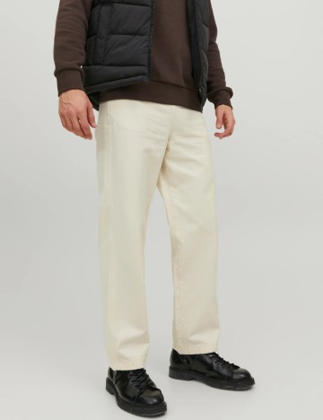 
						Pantaloni Jack&Jones, ecru