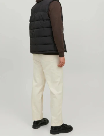 Pantaloni Jack&Jones, ecru Alb