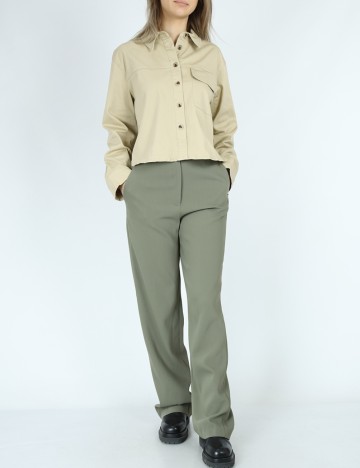 Pantaloni Mango, verde