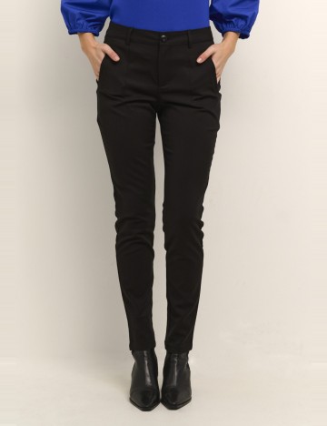 
						Pantaloni Kaffe, negru