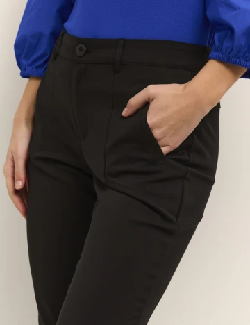 Pantaloni Kaffe, negru