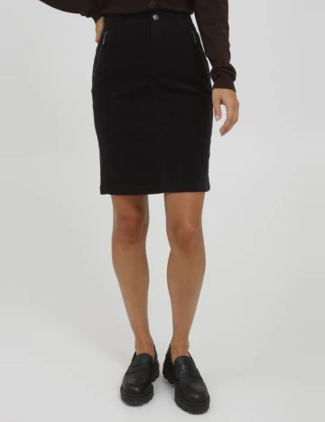 Fusta Fransa, negru Negru