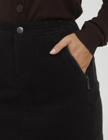 Fusta Fransa, negru Negru