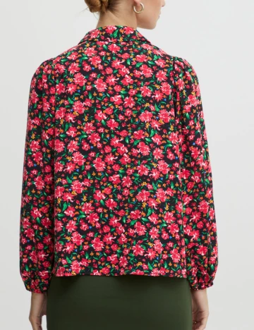 Camasa Ichi, floral print