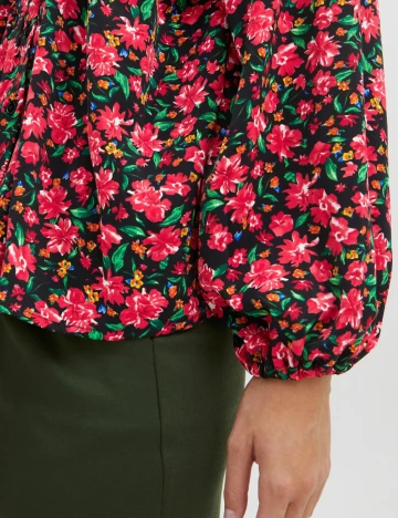 Camasa Ichi, floral print