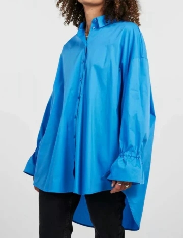 Camasa Pieces, albastru