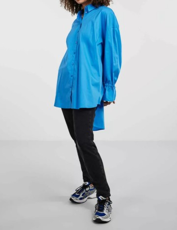 Camasa Pieces, albastru