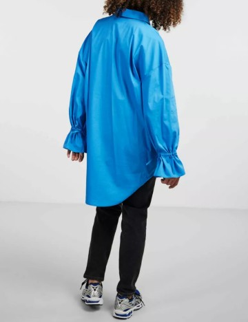 Camasa Pieces, albastru