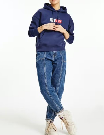 Hanorac Tommy Jeans, bleumarin