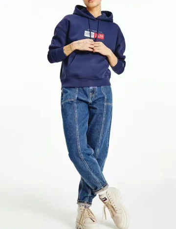 Hanorac Tommy Jeans, bleumarin