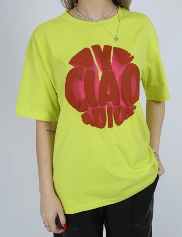 Tricou Vero Moda, verde Verde