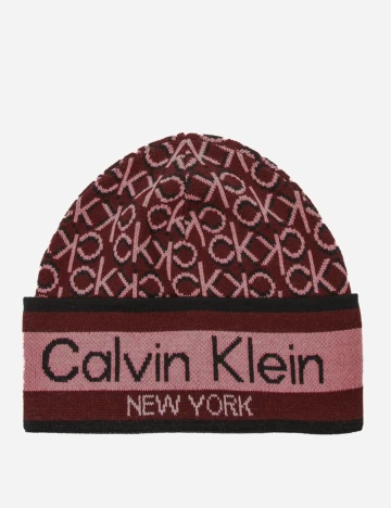 Caciula Calvin Klein, visiniu Rosu