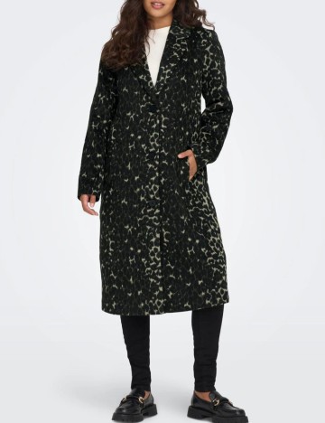 Palton Jacqueline de Yong, animal print