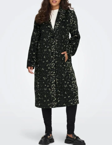 Palton Jacqueline de Yong, animal print Animal print
