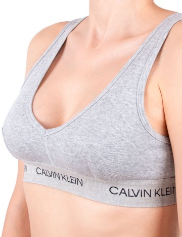 Bustiera sport Calvin Klein, gri