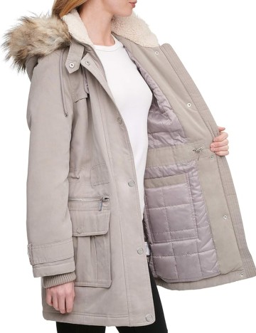 Geaca DKNY, gri