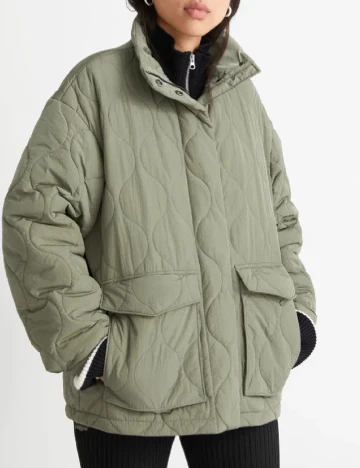 Geaca Oversize & other stories, verde