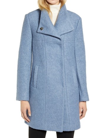 Palton Kenneth Cole New York, albastru