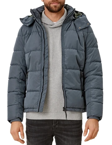 Geaca s.Oliver Plus Size Men, gri inchis