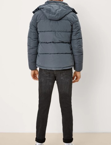 Geaca s.Oliver Plus Size Men, gri inchis