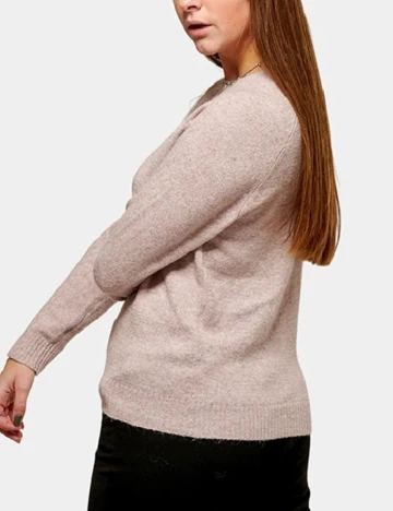 Bluza Vero Moda, roz pudra Roz