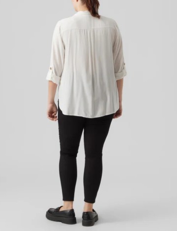 Camasa Vero Moda Curve, alb