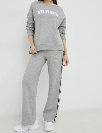Pantaloni Tommy Hilfiger, gri