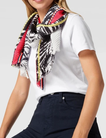 Esarfa Tommy Hilfiger, mix culori