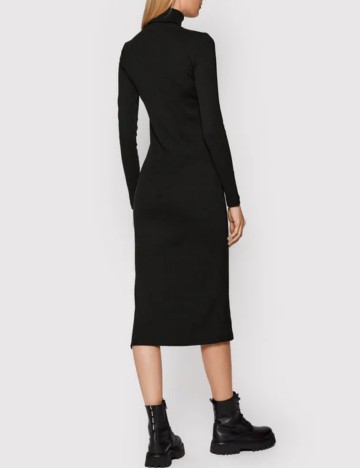Rochie medie Calvin Klein, negru