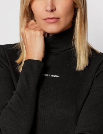 Rochie medie Calvin Klein, negru
