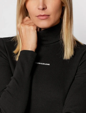 Rochie medie Calvin Klein, negru