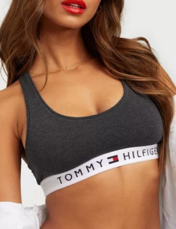 Bustiera Tommy Hilfiger, gri