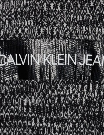 Pulover Calvin Klein Jeans, negru