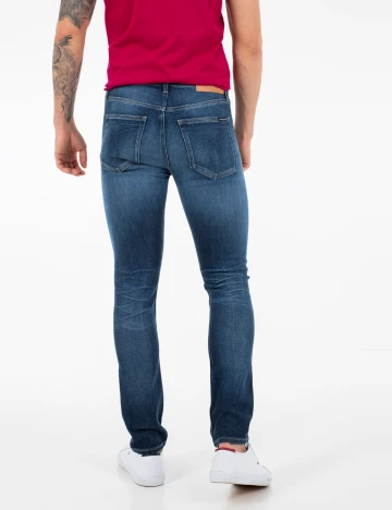 Blugi Calvin Klein Jeans, albastru