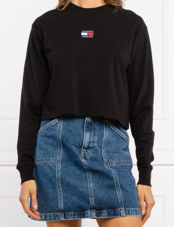 Bluza Tommy Jeans, negru