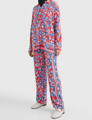 Camasa Tommy Hilfiger, rosu Rosu