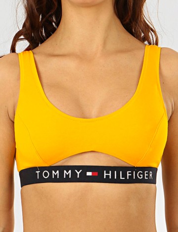 Bustiera sport Tommy Hilfiger, galben