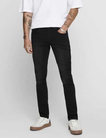 
						Blugi Only, negru