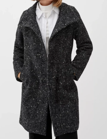 Palton s.Oliver, negru Negru